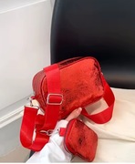 Nowa torebka damska listonoszka czerwień 