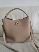 Kazar beżowa torebka worek