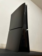 Czarne panele do PS5 Slim matowe ABS premium – wysoka jakość