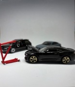 Imitacja podnośnika do Hot Wheels żuraw Nowy drewniany 