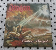 DRAGON - Fallen Angel LP 1990 UOF ENG FIRST PRESS OIS KAT TURBO