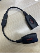 Przedluzacz usb po skretce Unitek y-2505