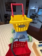 Prezent Mikołaj zabawa w sklep wózek kasa warzywa mega paczka