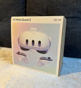 Gogle VR Meta Quest 3 512GB + Gripy na Kontrolery + Ładowarka