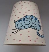 Osłonka na lampę z motywem kota