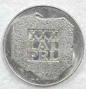 200 ZŁ ZŁOTYCH XXX LAT PRL 1974 MAPKA Ag SREBRO /08