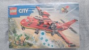 LEGO CITY 60413 - Strażacki samolot ratunkowy - NOWY!
