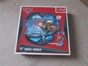puzzle Zygzak McQueen cars auta 140szt 68x66 wiek 5lat