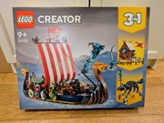 Nowe LEGO 31132 Creator 3 w 1: Statek Wikingów, odbiór Kraków-Zabłocie