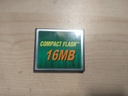 Karta pamięci CF 16Mb małej pojemności