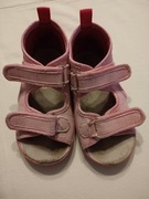 sandały dla dziewczynki, różowe sandałki, rozmiar 24