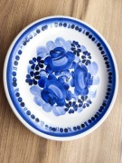 Talerz dekoracyjny Włocławek 24cm fajans ręcznie malowany Strzelecka