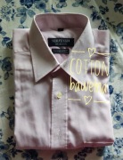 Elegancka pudrowa koszula 40 seidensticker