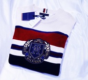 Tommy Hilfiger sweter M Organic Cotton th Rugby Sport Style philipp plein 