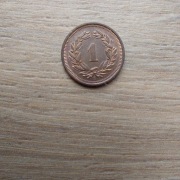 Szwajcaria 1 rappen 1937 stan -I