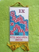 IX SPOTKANIA Z GÓRAMI '88 KTG MGO PTTK ZABRZE PROPORCZYK