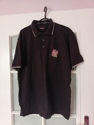 Koszulka polo xl z napisem czarna