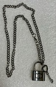 Łańcuszek z kłódką Stal nierdzewna