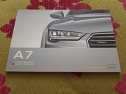 2014 2015 Audi A7 & S7 Sportback Prospekt angielski 114 stron