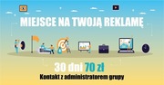 Reklama na grupa FB Tło grupy + przypięty post 