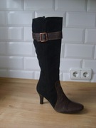 Ganzo ekskluzywne nowe kozaki  buty z Wloch 4/37