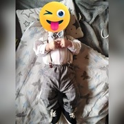Strój na chrzest dla chłopczyka 