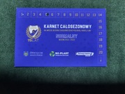 Unia Oświęcim -archiwalny karnet hokejowy