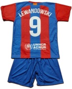 Lewandowski FC Barcelona strój piłkarski
