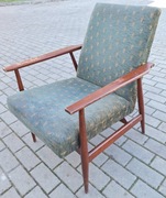 Fotel Lisek PRL, Fotel 300-190, Henryk Lis, fotel Prl, vintage
