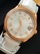 Złoty zegarek z diamentami Andre Belfort AB-8210 