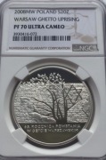 20 zł 65R POWSTANIA W GETCIE W-SKIM 2008 NGC PF70 ! MAX IDEAŁ