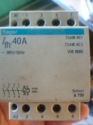 stycznik modułowy Hager 4NO