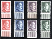 DR, Mi 799-802, typ A i B, seria 4 zn. czystych z klejem i bez podlepki**