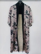 Welurowe kimono Mango S płaszcz bez zapięcia