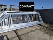 BRAMA PRZESUWNA RAMA/STELAŻ 4M COMPACT, OCYNK OGNIOWY, INNE