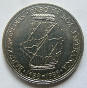 Portugalia 100 escudos, 1988. Bartolomeu Dias