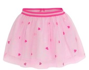 Tiulowa spódniczka w serduszka różowa Cool Club r. 92 nowa z metką 