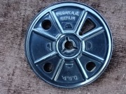 Szpula 7,4 cm KODAK na taśma filmowa lub magnetofon. S.8 otwór 8mm BLASZANA