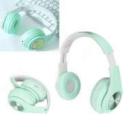 MEGA SŁUCHAWKI BEZPRZEWODOWE BLUETOOTH P33 Z BASSEM Mięta