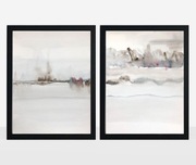  Autorska akwarela pejzaż 40x30 cm, ABSTRAKCJA