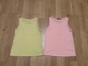 2x T-shirt dla dziewczynki rozm. 122-128