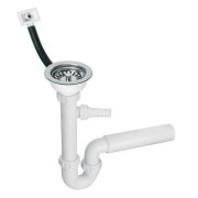 Syfon zlew pojedyńczy z Przelewm McAlpine HC+FSW50PR