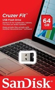 Pendrive Sandisk Cruzer Fit 64GB USB Nowy