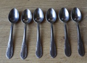 Mini łyżeczki nierdzewne ZSRR -do lodów --11,3 cm