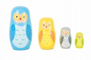 Matrioszki Small Foot Sówki 4 el.