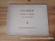 j. s. bach - łatwe utwory na fortepian (pwm)