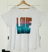 T-shirt biały Old Navy Love roz. 3X