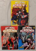 Manga My Hero Academia tomy 1-3