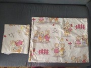 Pościel minky do wózka beżowa w misie