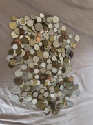 Mix monet różne kraje i roczniki około 320 sztuk